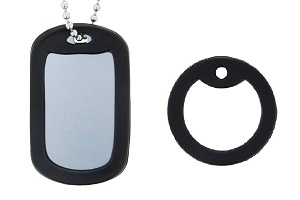 Rubber Dog Tag Silencers